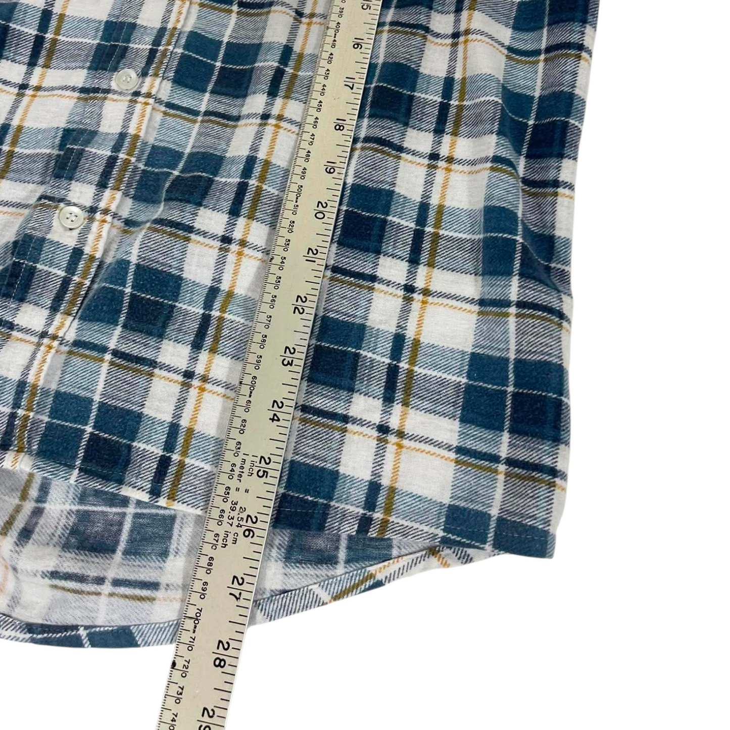 RIVET WORKWEAR BLUE PLAID FLANNEL (M - L)