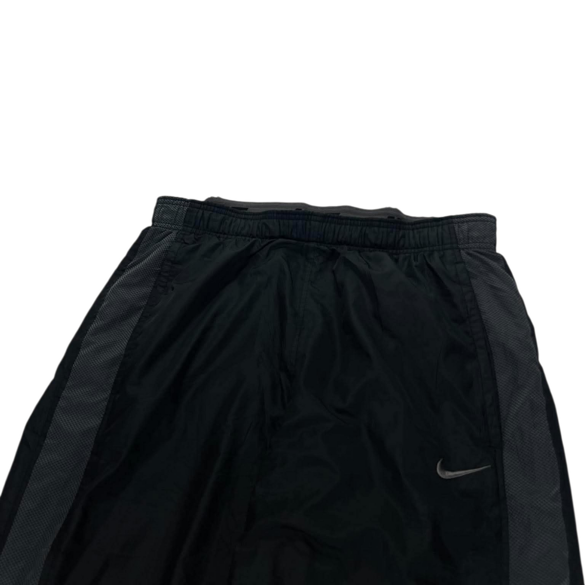 Y2K NIKE BLACK/GREY BAGGY TRACK PANTS² (L - XL)