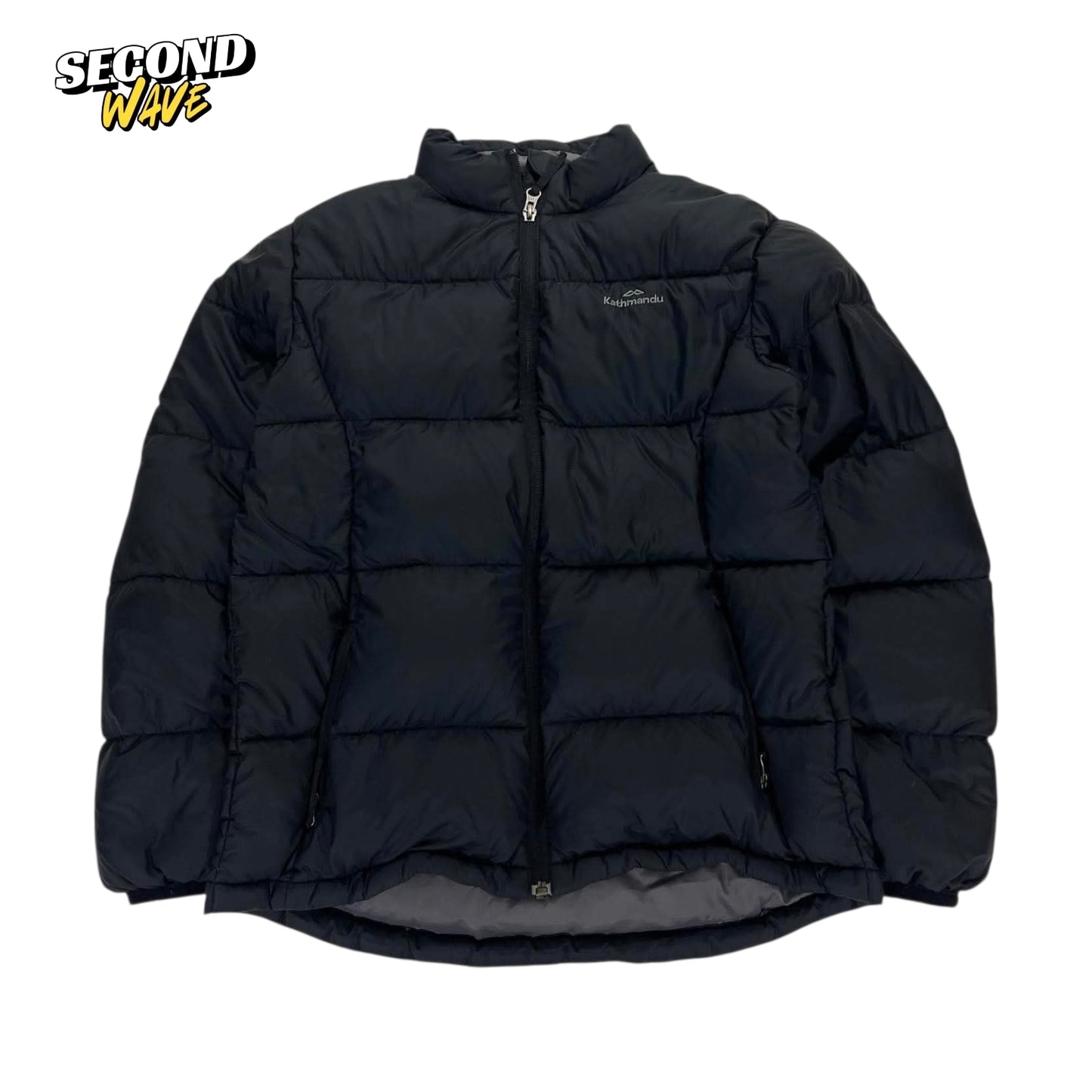 KATHMANDU BLACK PUFFER JACKET (S)