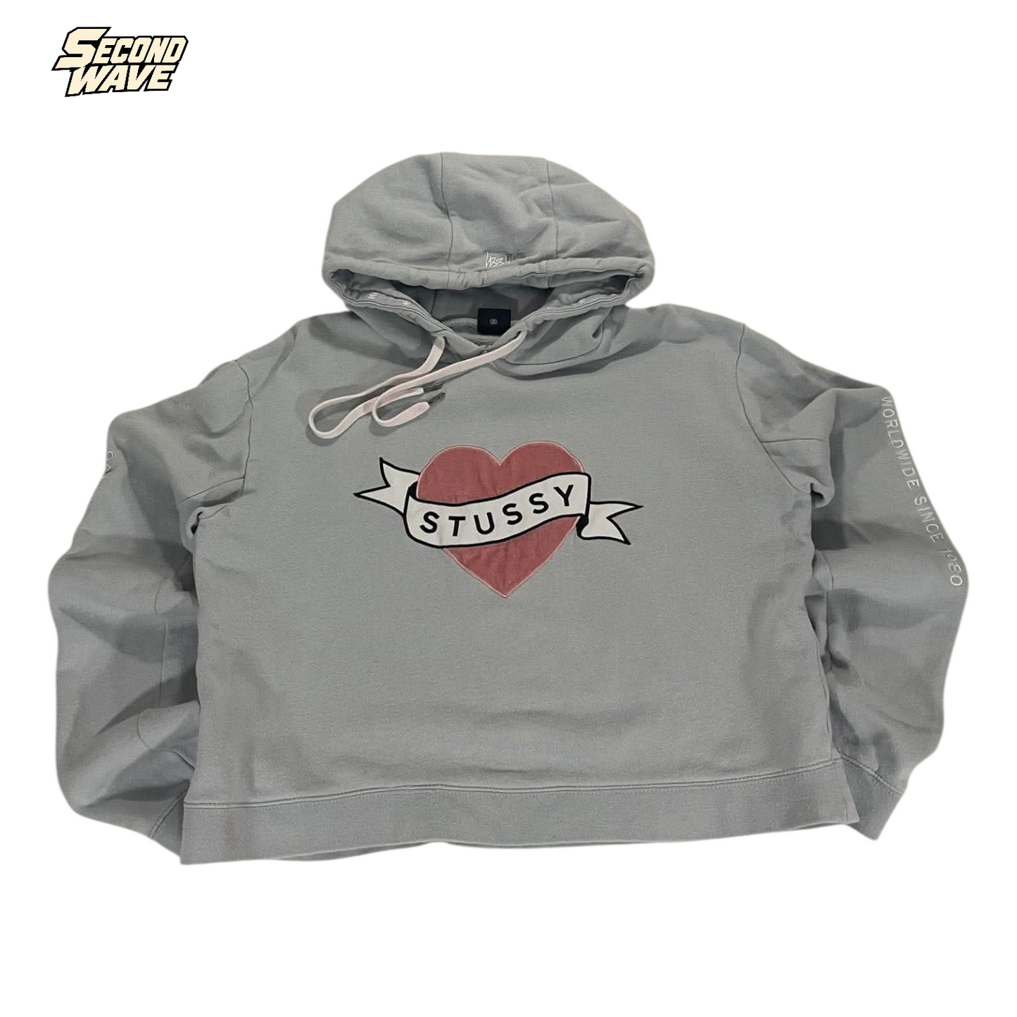 STUSSY GRAY HOODIE (12)