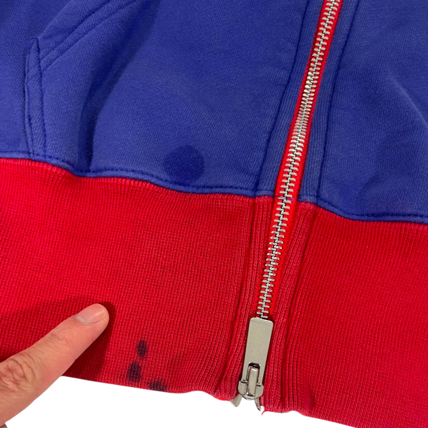 NIKE PURPLE ZIP UP HOODIE (S)