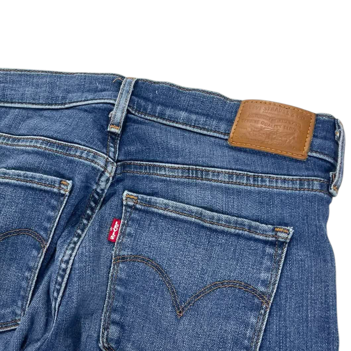 LEVI'S 314 SHAPING STRAIGHT JEANS (27)