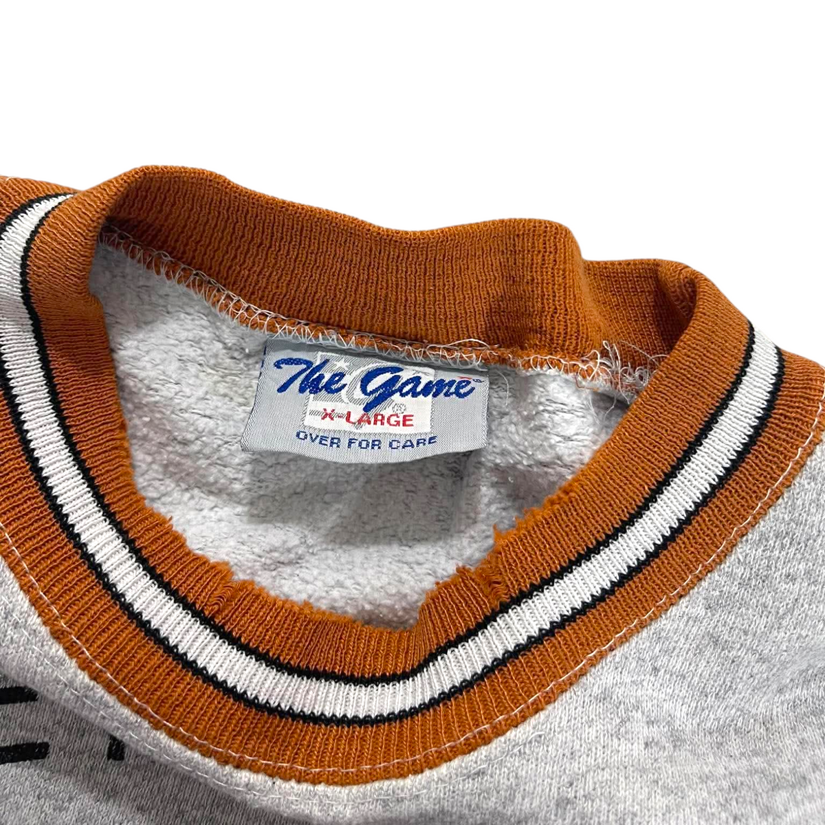 90S TEXAS GRAY CREWNECK (BEST FIT LARGE)