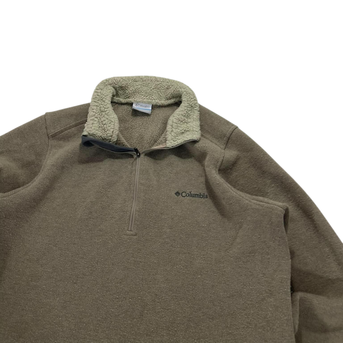COLUMBIA FLEECE QUARTER ZIP (L)