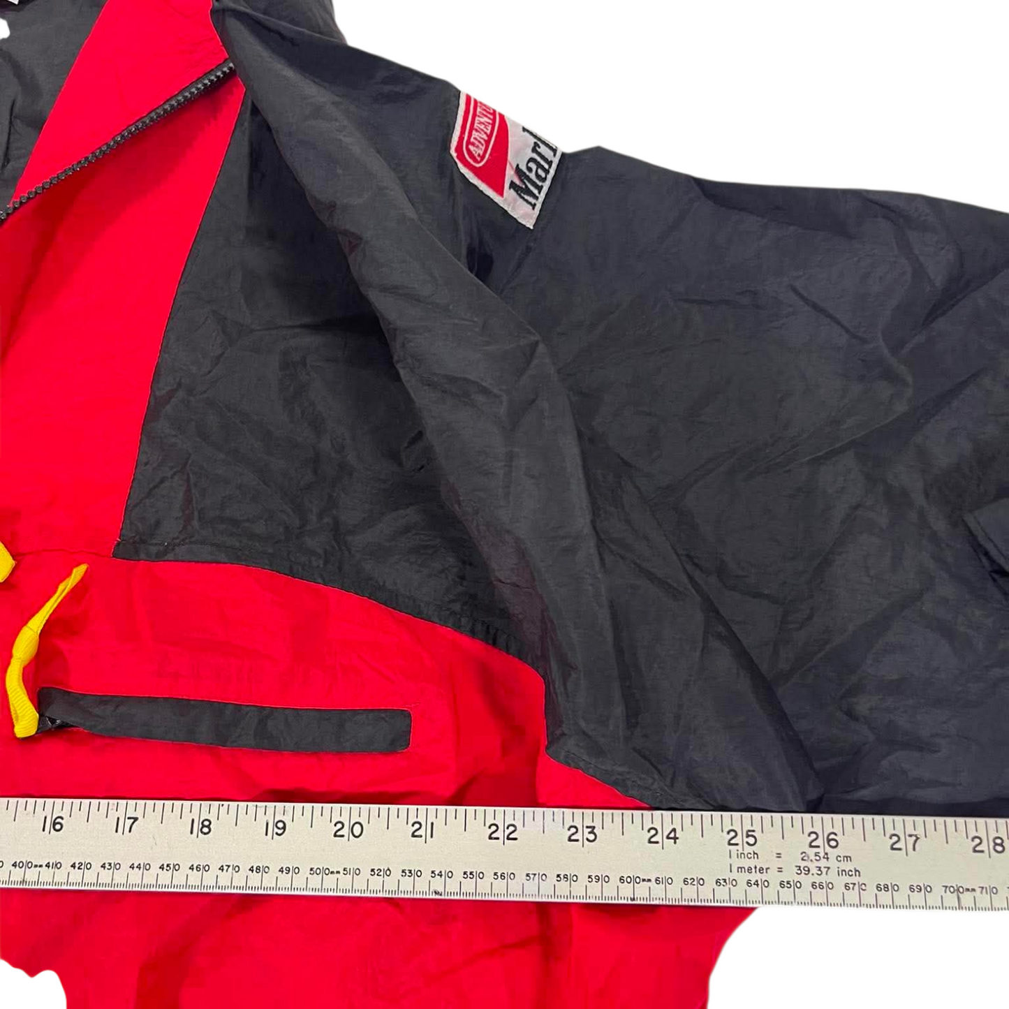 90S MARLBORO RED & BLACK WINDBREAKER (L)