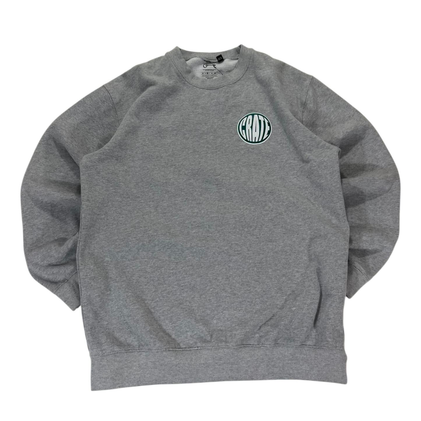 CRATE GREY CREWNECK SWEATSHIRT (M)