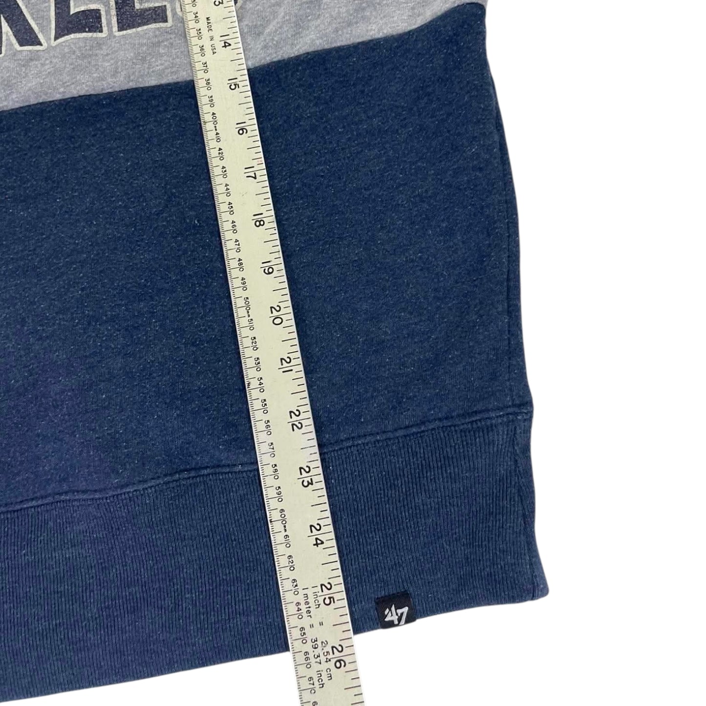 47 NEW YORK YANKEES GREY CREWNECK SWEATSHIRT (M)