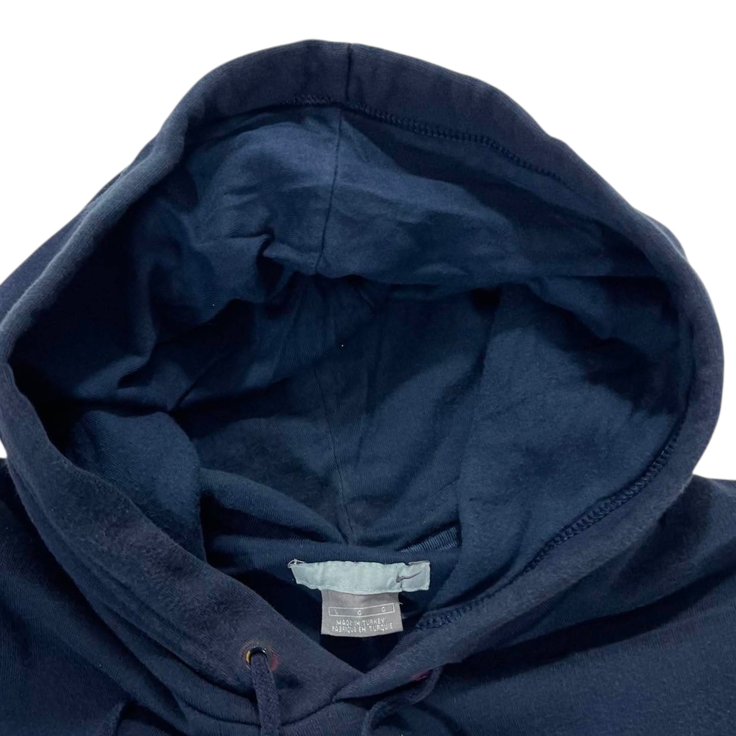 VINTAGE NIKE NAVY BLUE HOODIE (L)