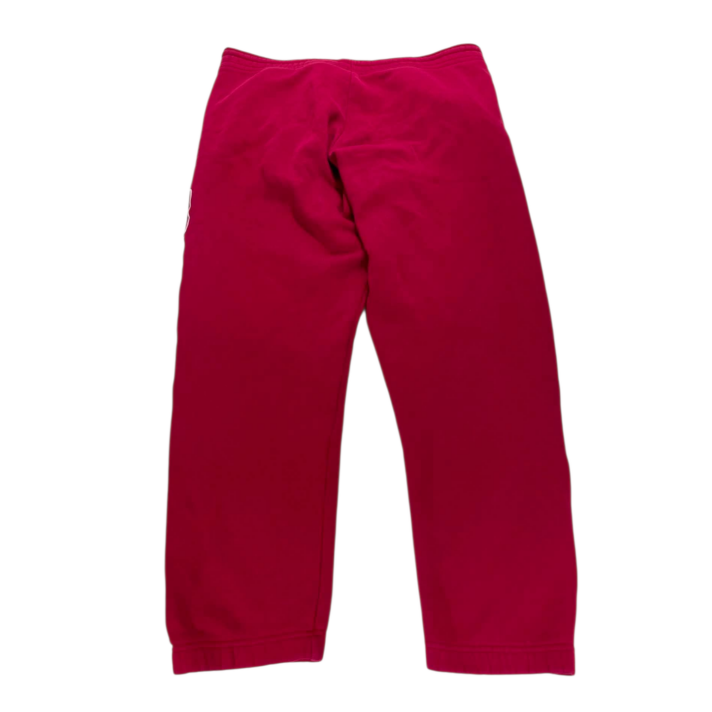 VINTAGE EMBROIDERED NIKE RED SWEATPANTS (XL) ⁹