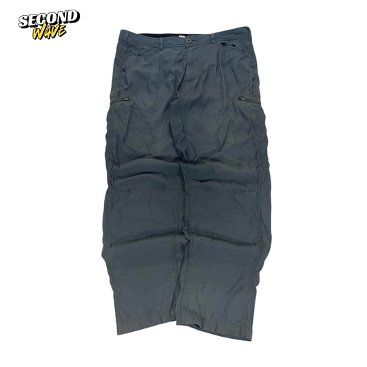 KAURI TRAIL GREY CARGO TRACK PANTS (40)