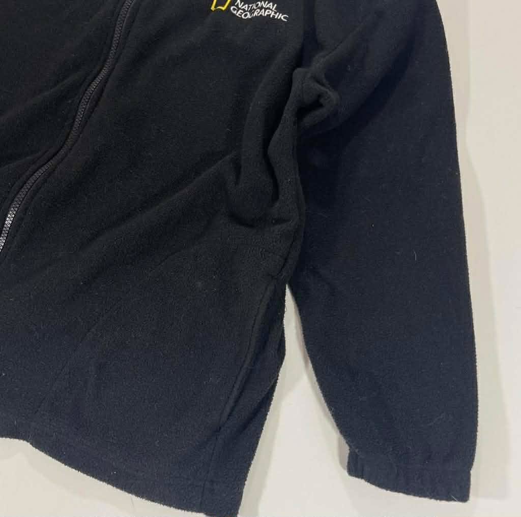 VINTAGE NATIONAL GEOGRAPHIC FLEECE JACKET (L)
