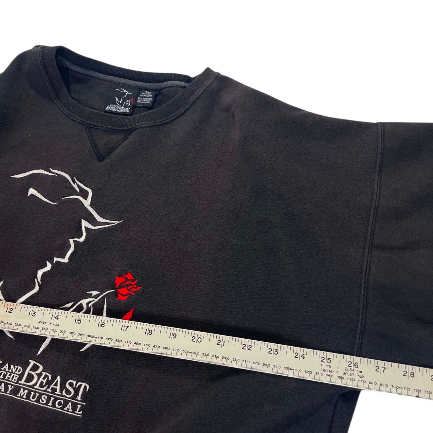 VINTAGE DISNEY BEAUTY AND THE BEAST CREWNECK (XL)