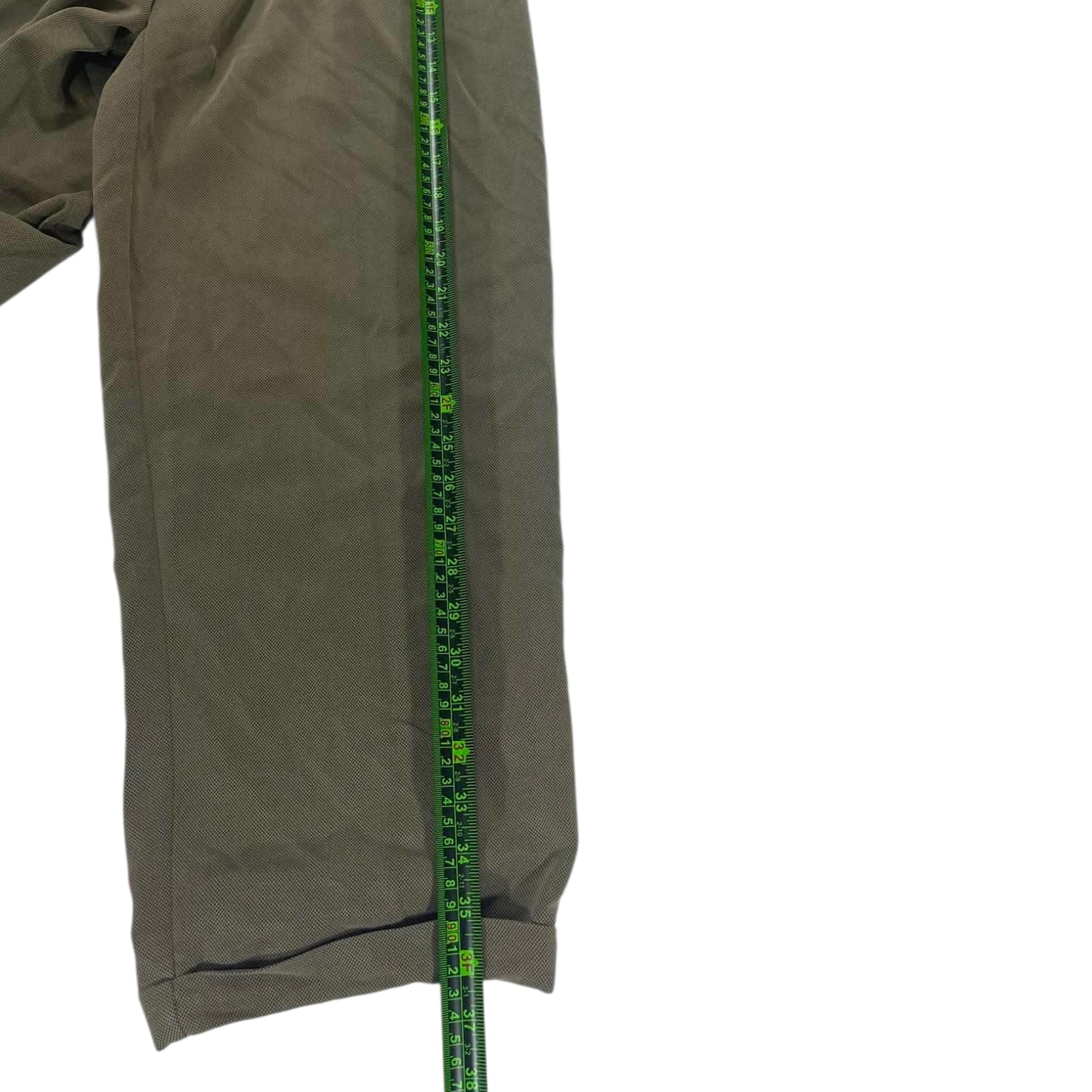 VINTAGE CENARIO KHAKI WIDE LEG TROUSERS (34)
