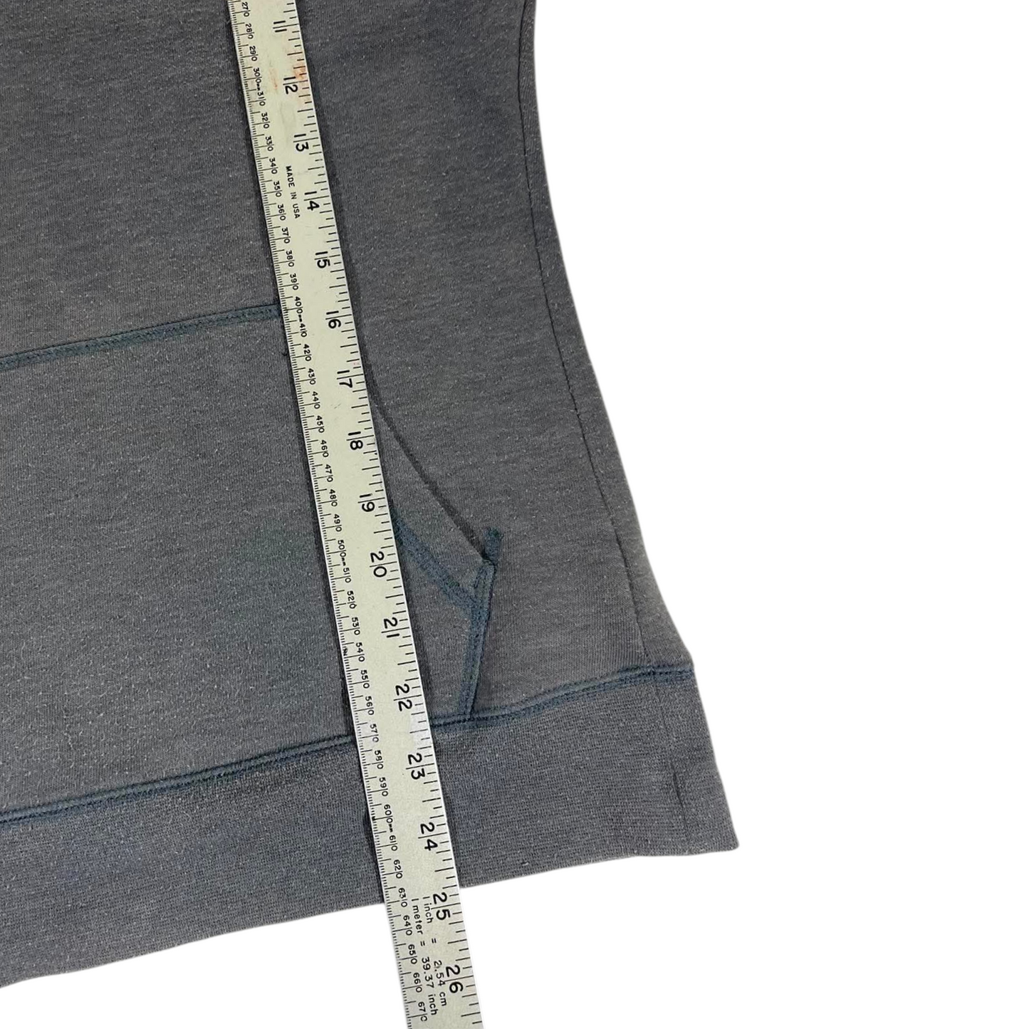THE NORTH FACE GREY HOODIE(M)