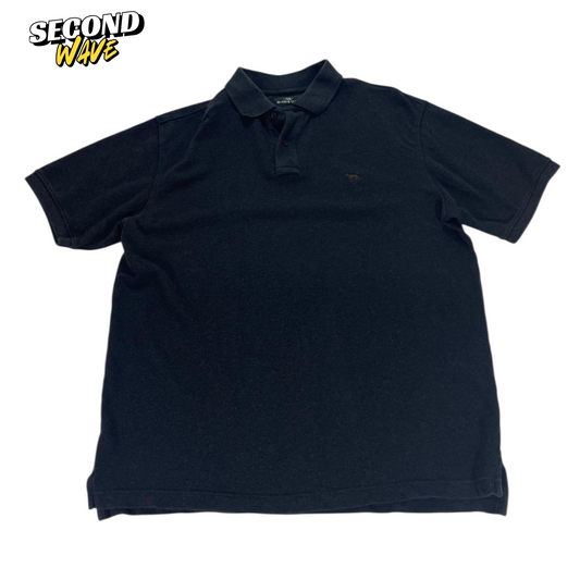 VINTAGE BLACK RODD & GUNN POLO SHIRT (L)