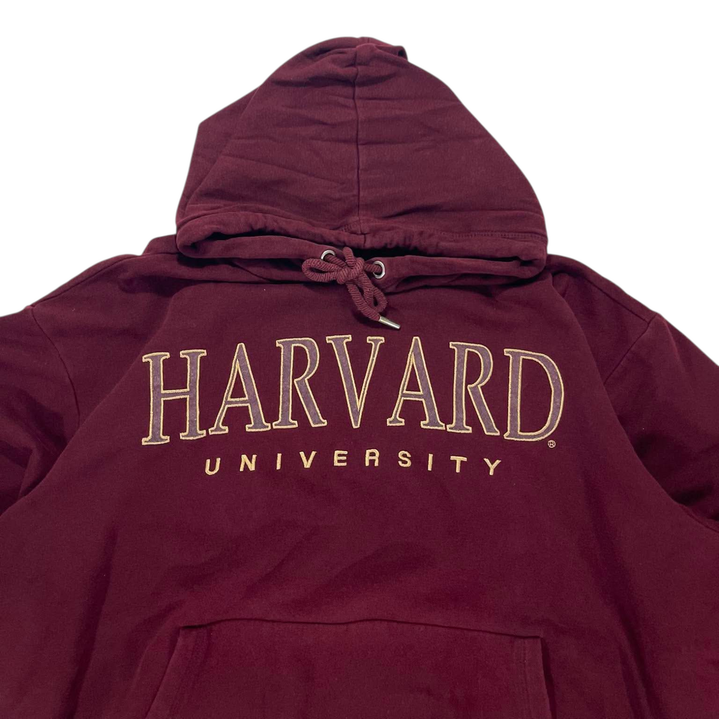 HARVARD UNIVERSITY BURGUNDY HOODIE (M)