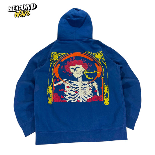 GRATEFUL DEAD BLUE HOODIE (M)
