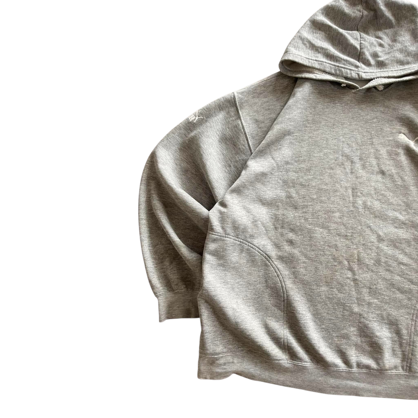 VINTAGE PUMA GREY HOODIE (XL)