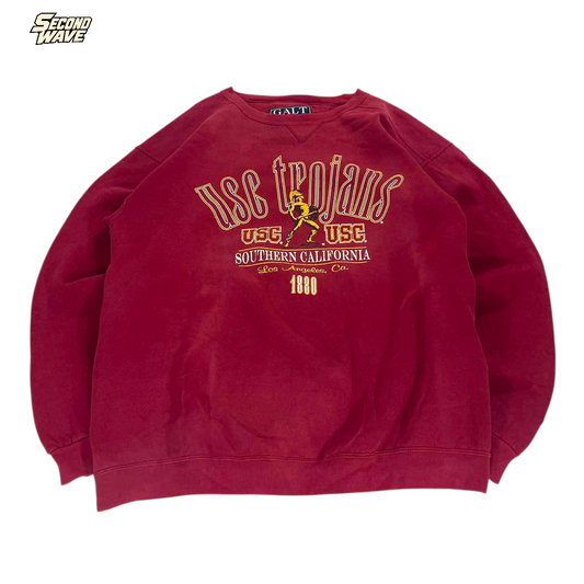 VINTAGE USC RED CREWNECK (M - L)