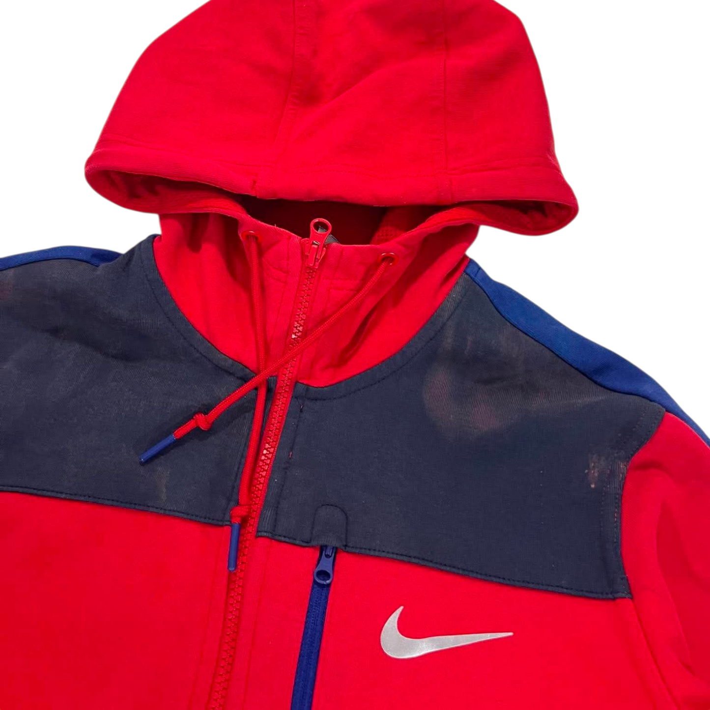 NIKE RED HOODIE (M)