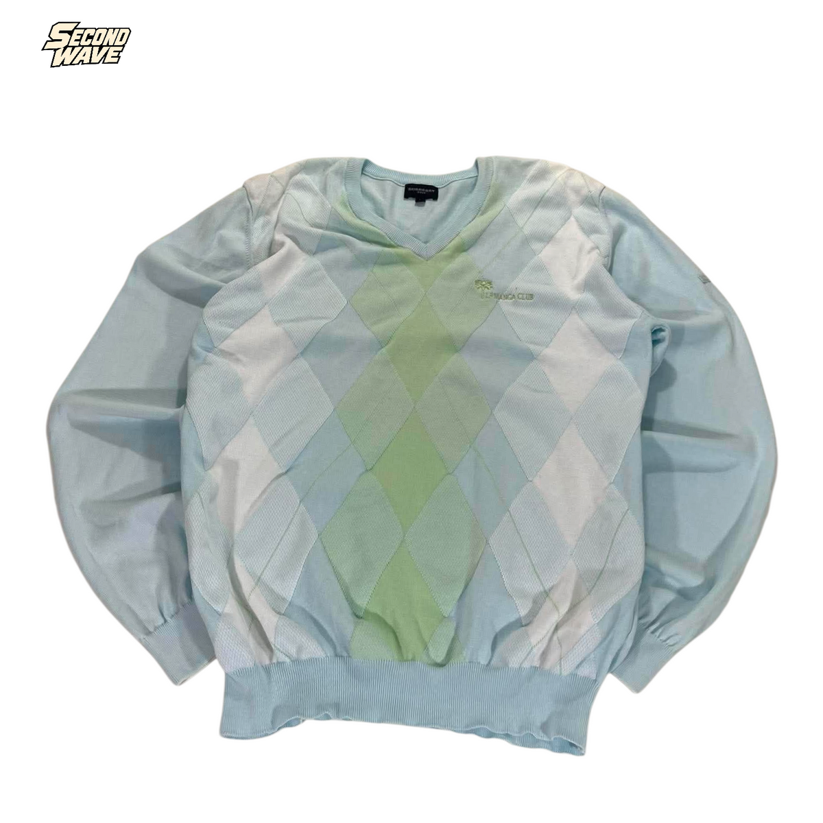 BURBERRY GOLF SWEATER (L)