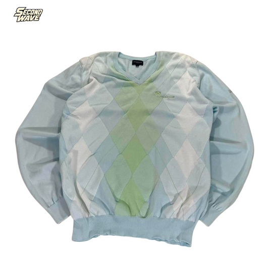 BURBERRY GOLF SWEATER (L)