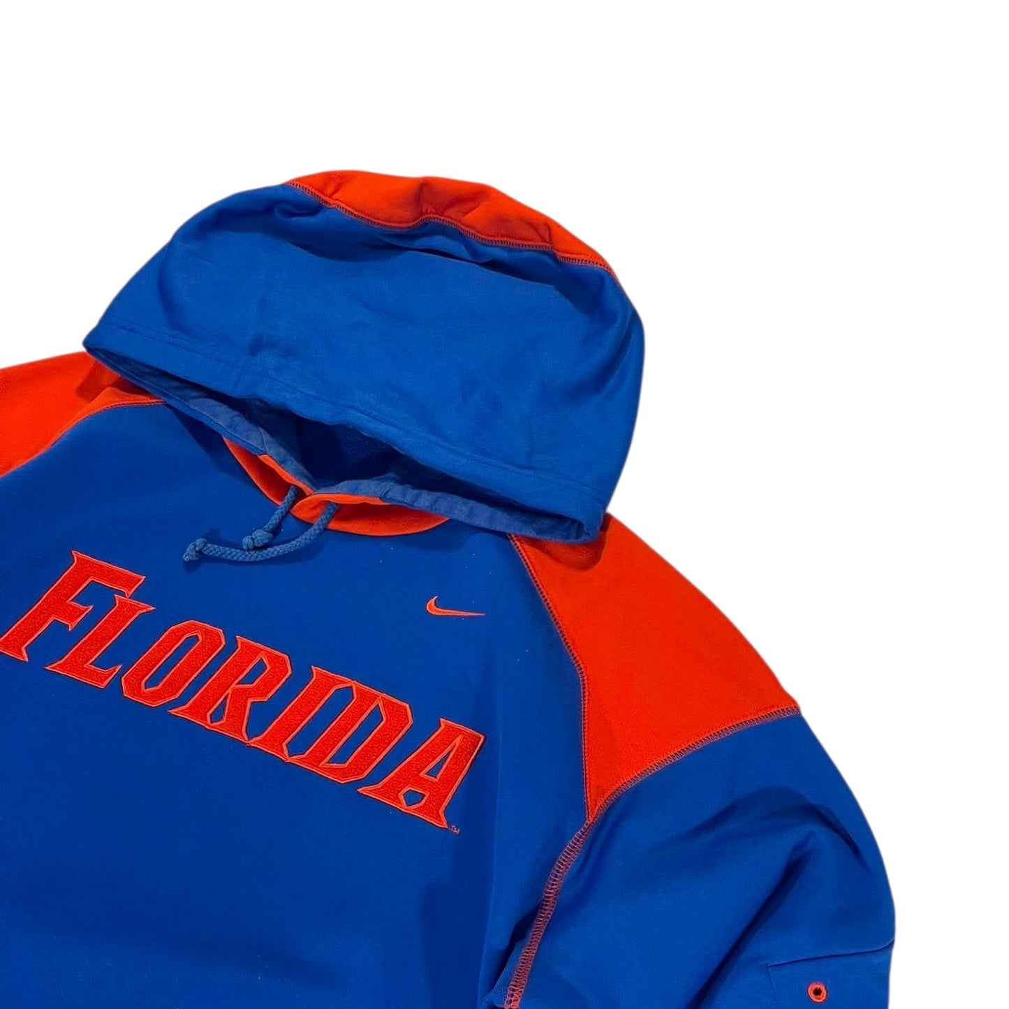 NIKE FLORIDA GATORS BLUE & ORANGE HOODIE (L)