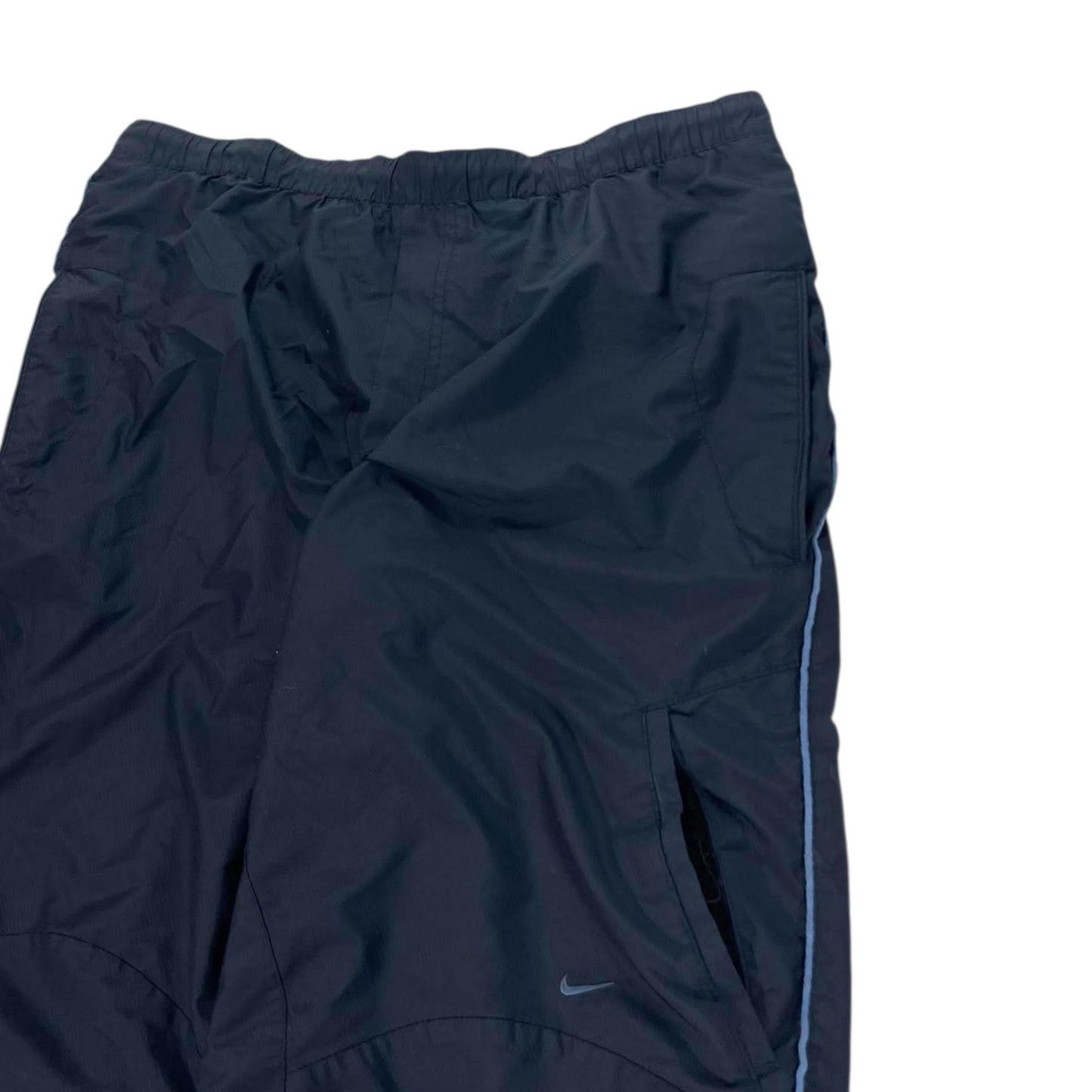Y2K NIKE NAVY BLUE TRACK PANTS¹ (BEST FIT L)