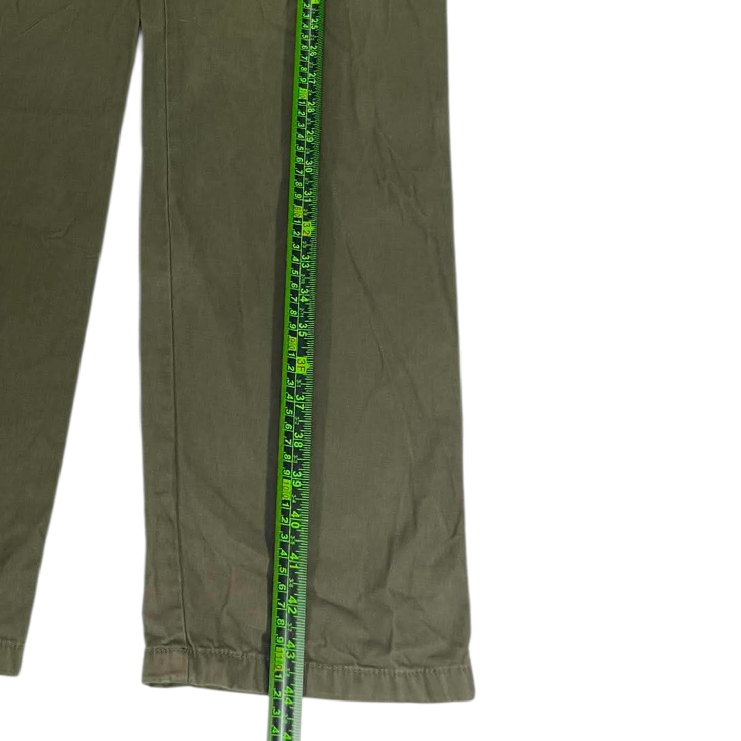 TOMMY HILFIGER GREEN CHINO PANTS (40)
