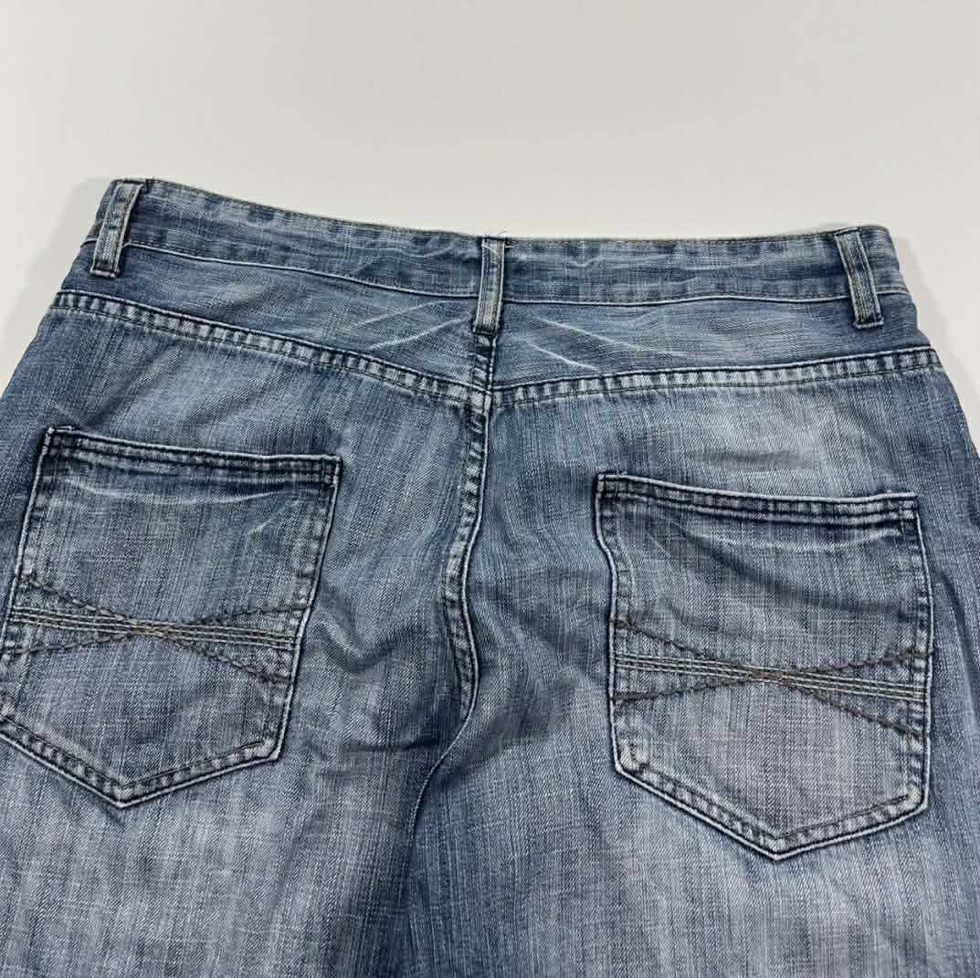 Y2K BLUE DENIM JORTS (34)