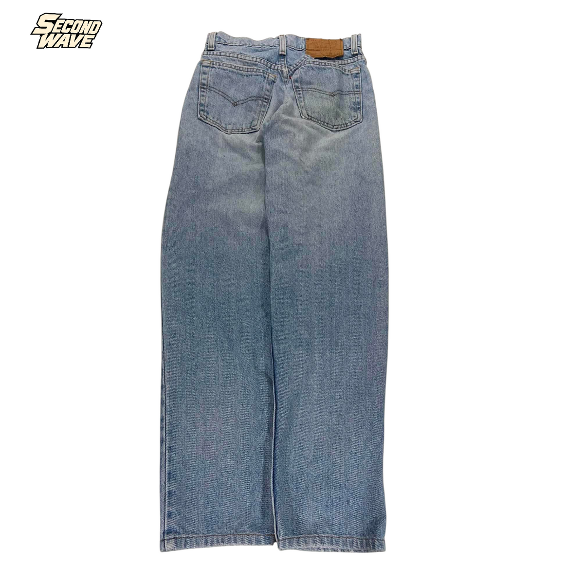 LEVI'S WASH DENIM PANTS (26/28)