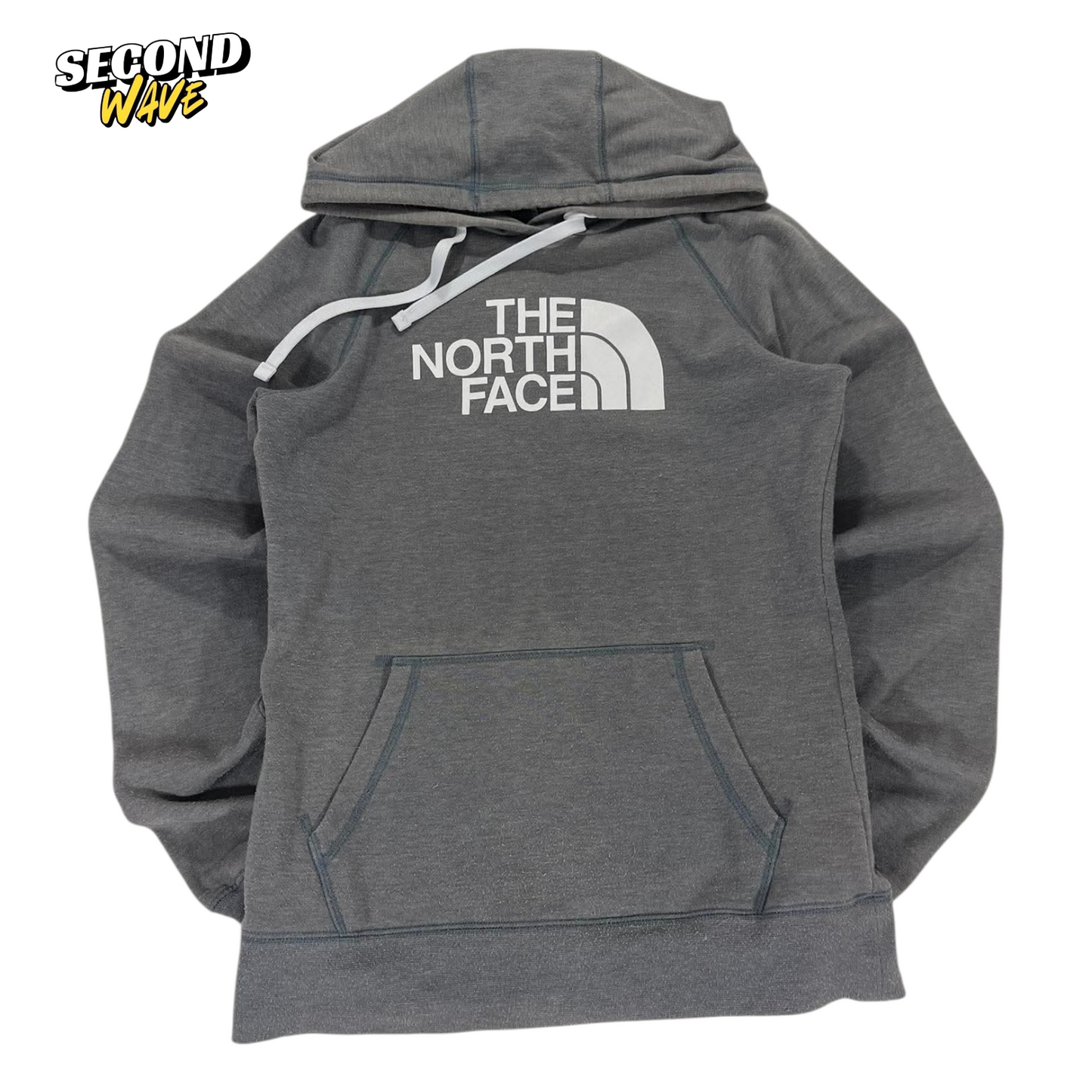 THE NORTH FACE GREY HOODIE(M)