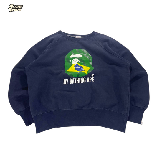 BAPE BRAZIL CREWNECK (XXL)