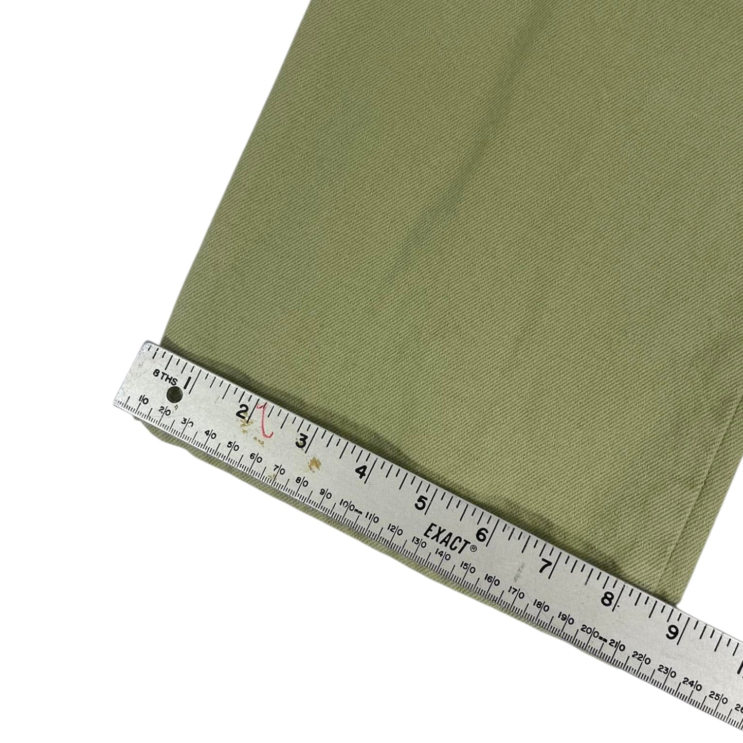 LIME WOMENS COTTON ON GREEN WIDE LEG JEANS (26)