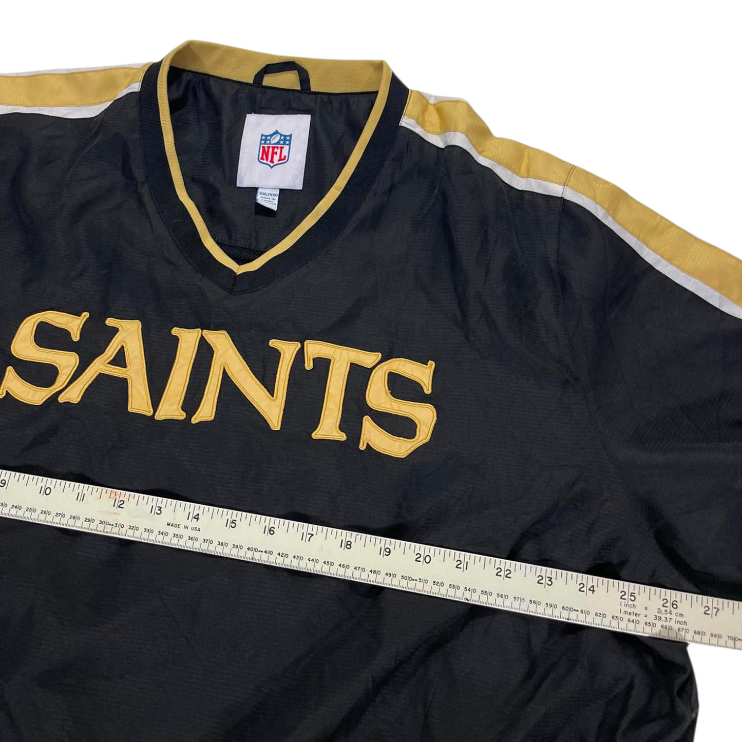 SAINTS NFL BLACK SWEATSHIRT (XXL)