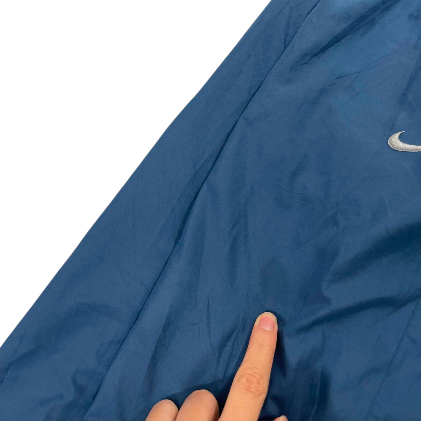 NIKE BLUE TRACK PANTS ⁵ (L)
