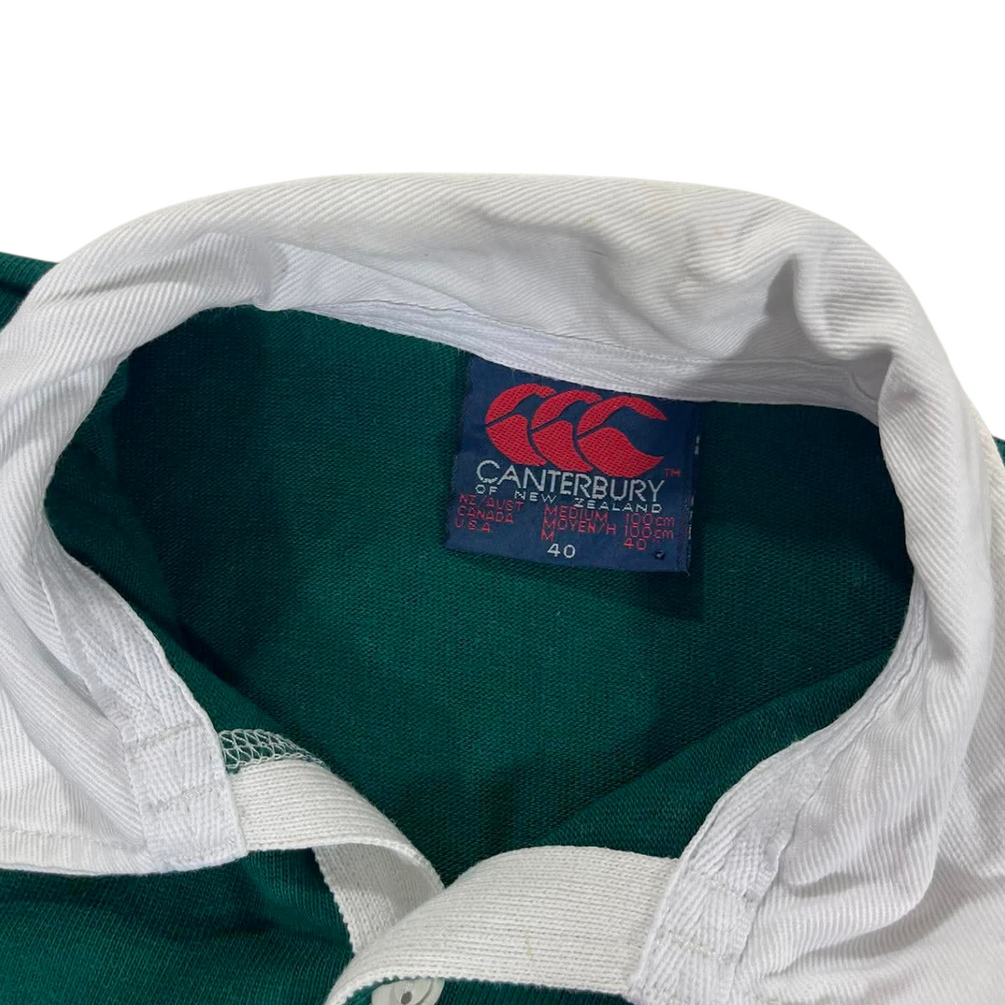 90S CCC GREEN RUGBY SHIRT (M)