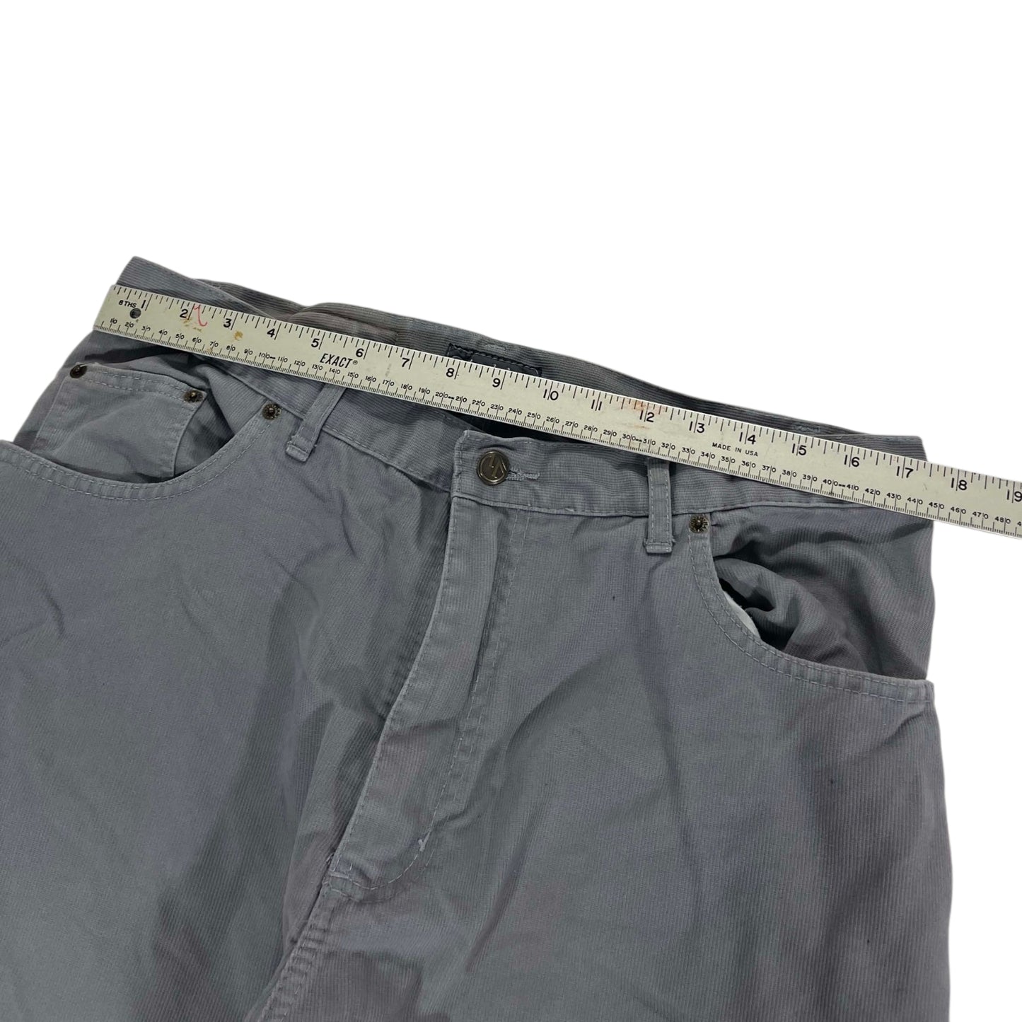 Y2K HAWKSHEAD BAGGY GRAY PANTS (36")