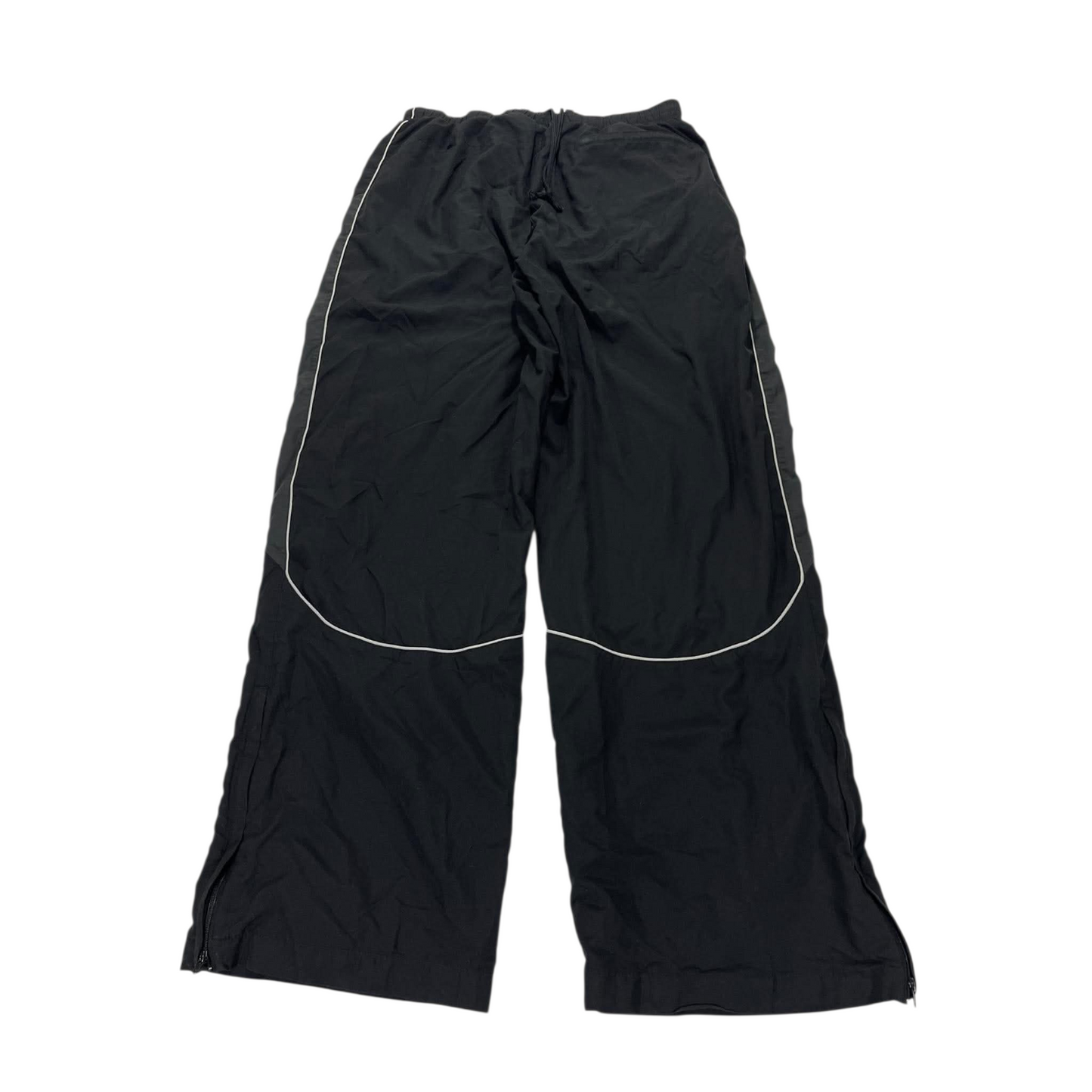 NIKE BLACK & WHITE LINING TRACK PANTS² (BEST FIT L)