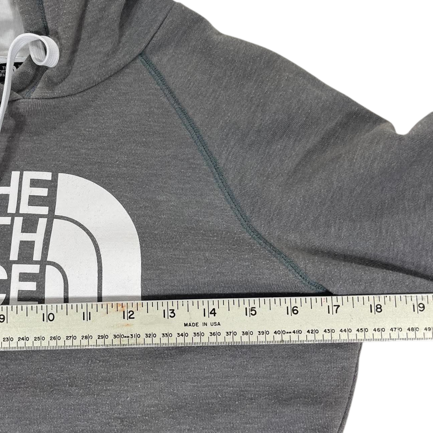 THE NORTH FACE GREY HOODIE(M)
