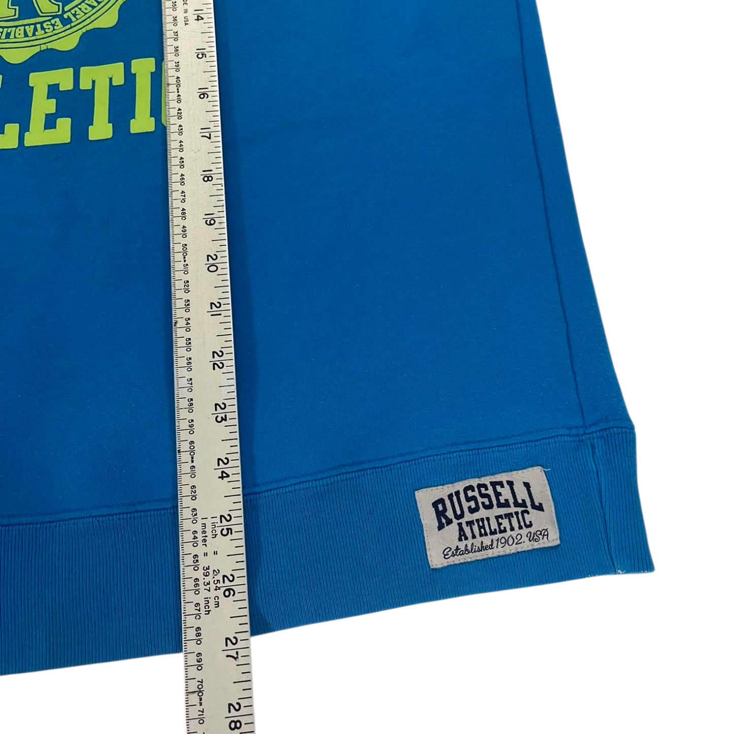 RUSSELL ATHLETIC BLUE CREWNECK (M)