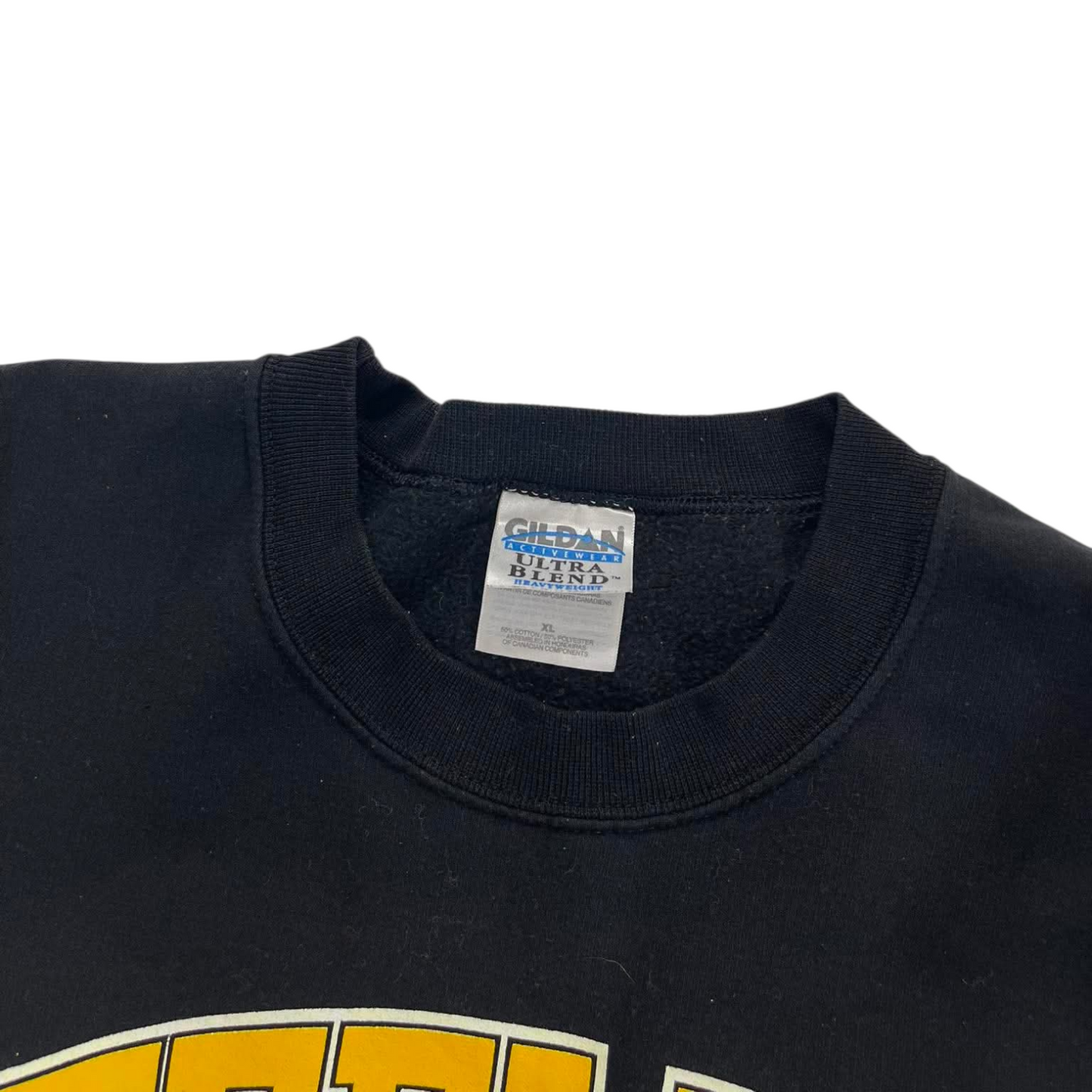 VITAGE PITTSBURGH STEELERS NAVY CREWNECK SWEATSHIRT (XL)