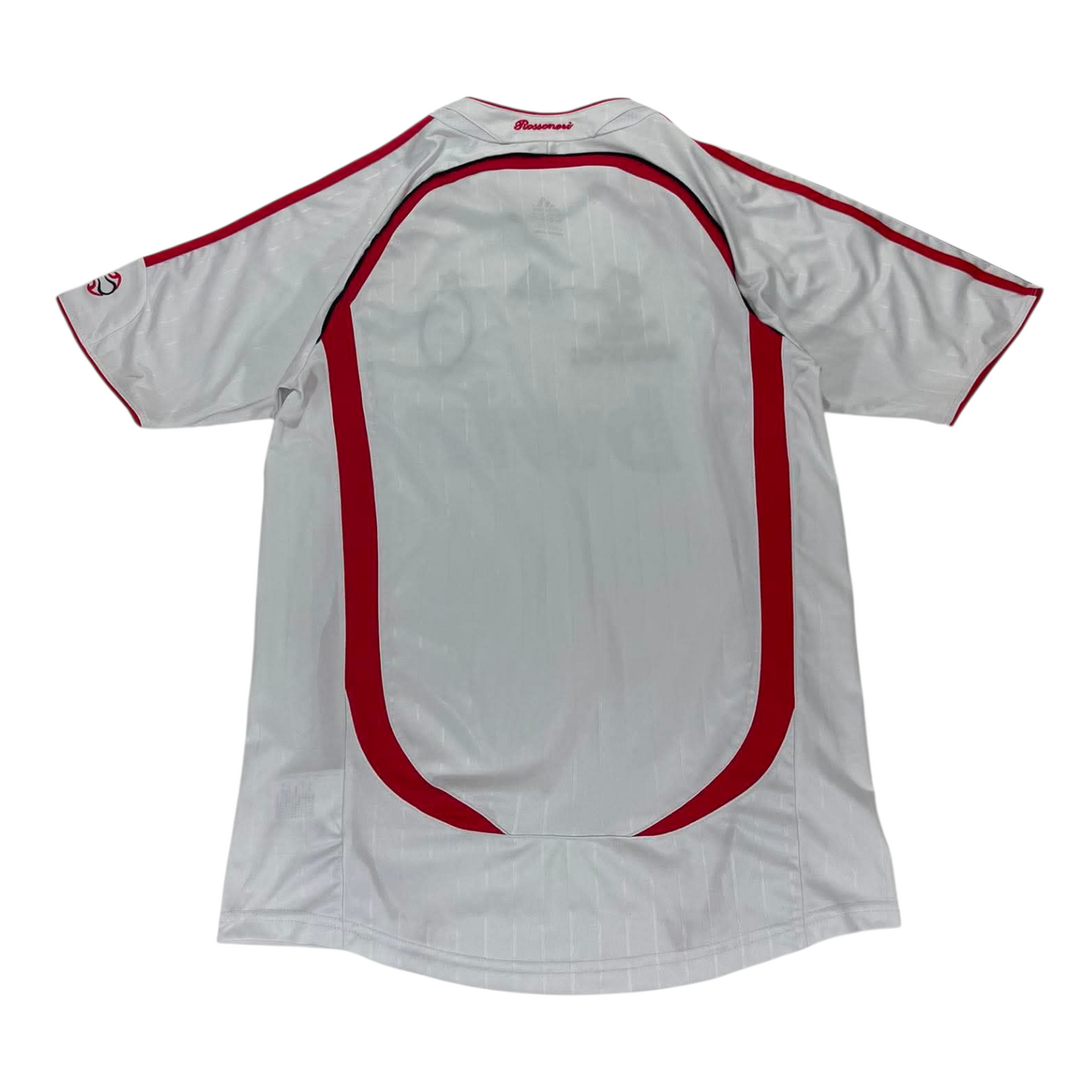 2007/08 AC MILAN WHITE AWAY FOOTBALL SHIRT (M)