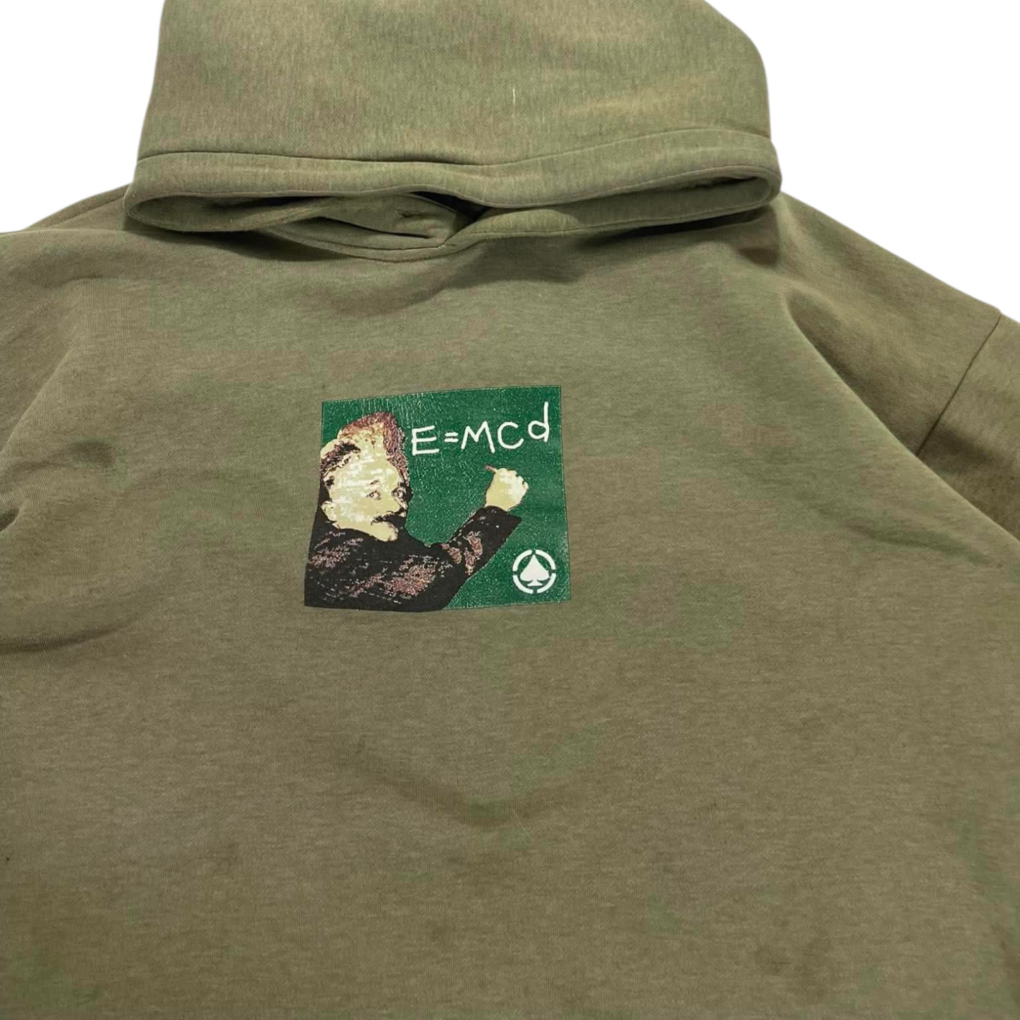 MCD VINTAGE HOODIE WITH EINSTEIN GRAPHIC (M)