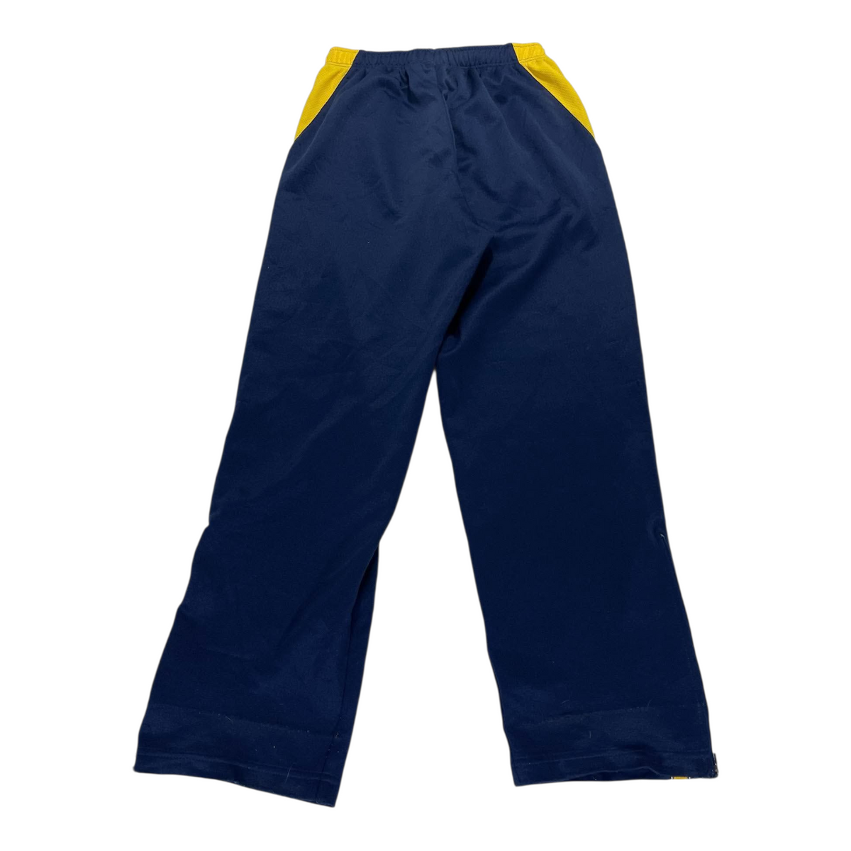 NIKE BLUE/YELLOW TRACK PANTS¹¹ (BEST FIT M)