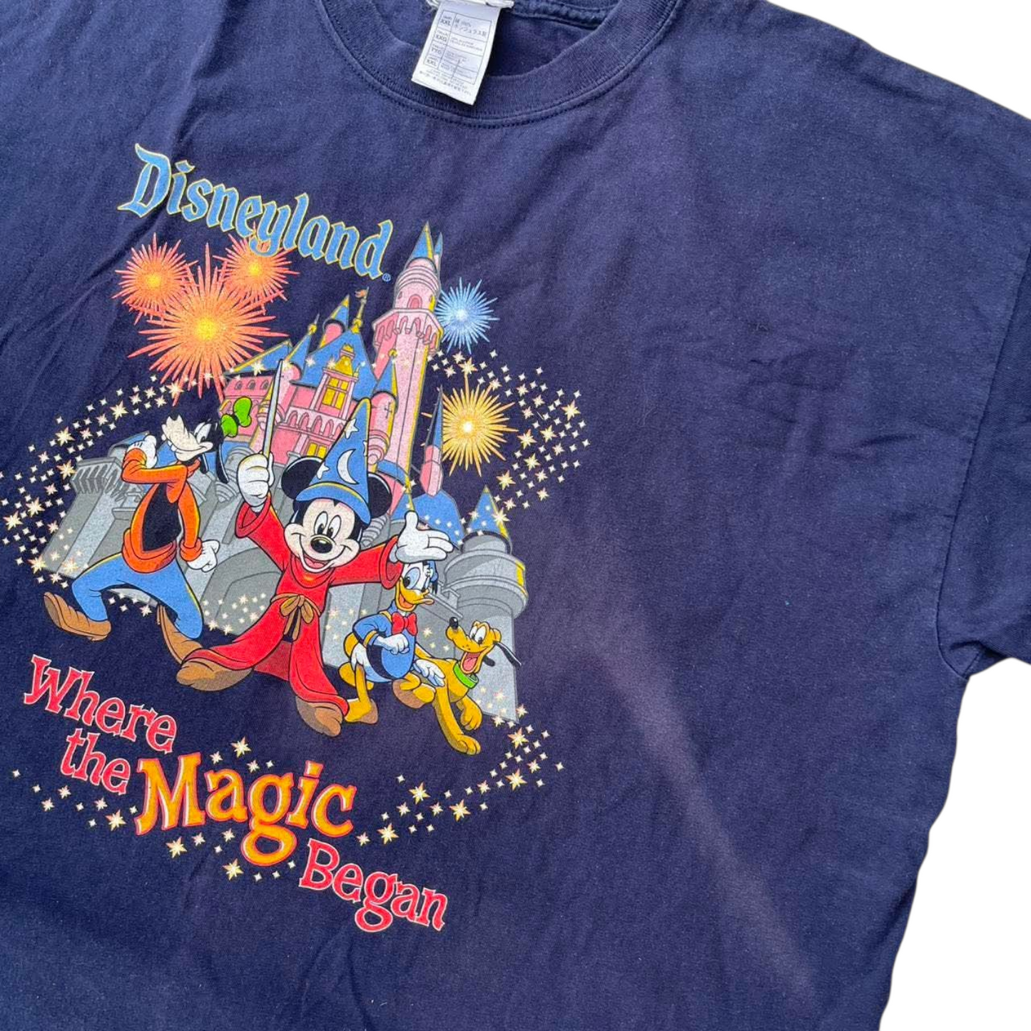 DISNEYLAND NAVY BLUE TEE (XXL)