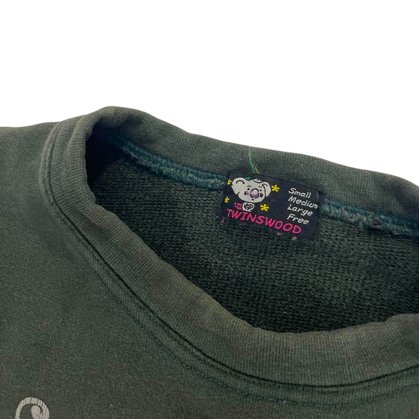 Y2K TWINSWOOD GREEN CREWNECK (S)