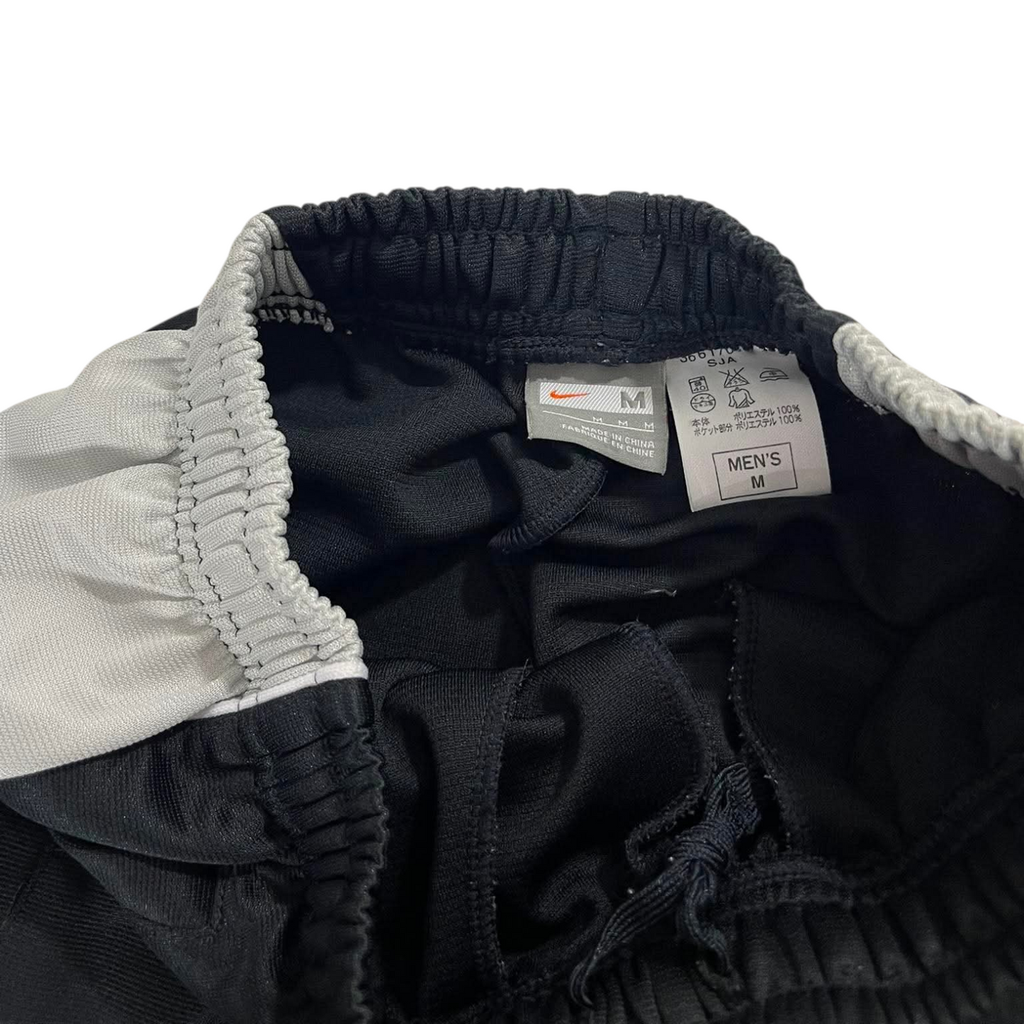 Y2K NIKE BLACK/GREY TRACK PANTS (M-L) ¹⁴