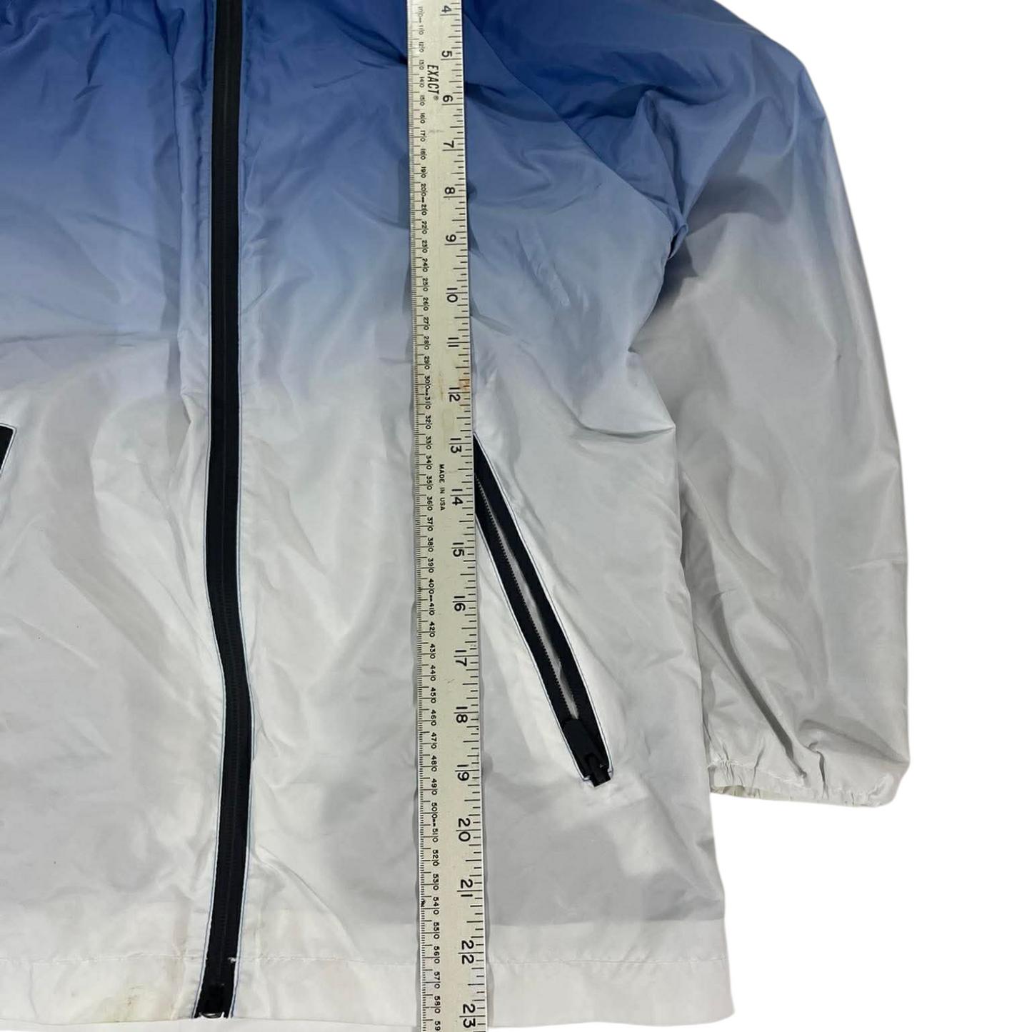 ZARA BLUE OMBRE WINDBREAKER JACKET (10)