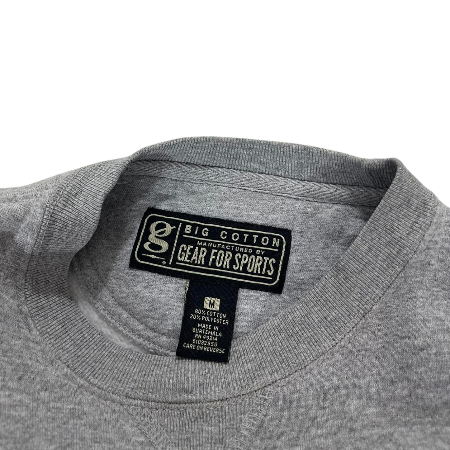 VINTAGE GREY BRIGHAM YOUNG UNIVERSITY CREWNECK (M)